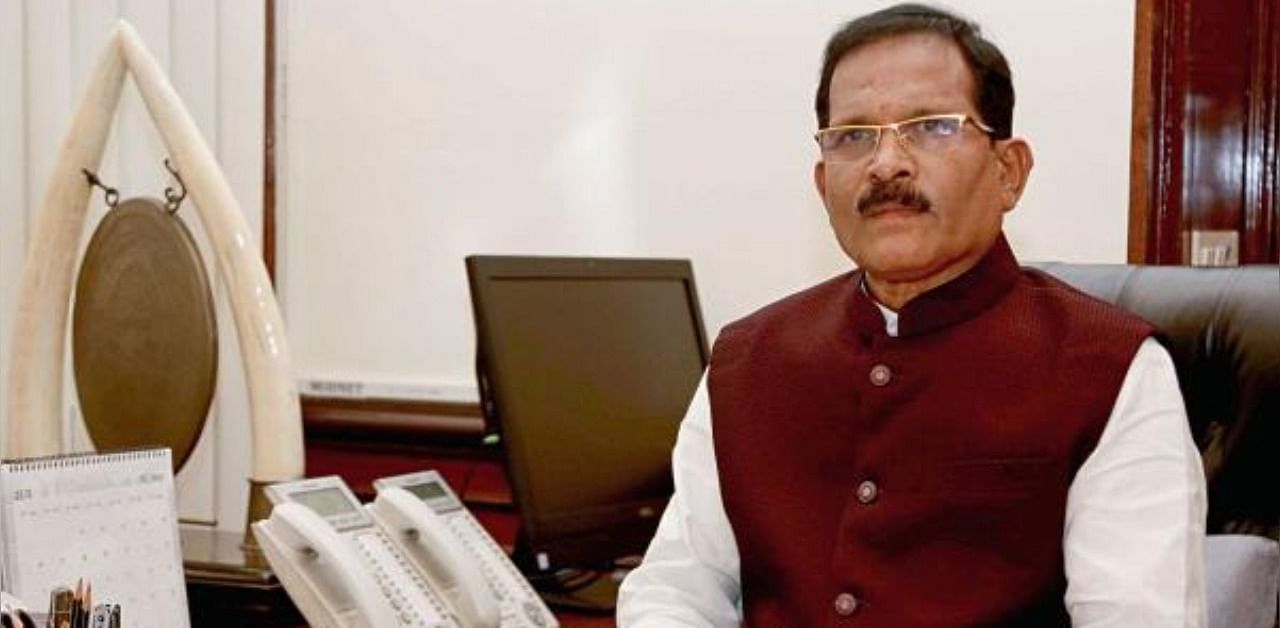 Minister of State (Independent Charge) of the Ministry of Ayurveda, Yoga and Naturopathy, Unani, Siddha and Homoeopathy (AYUSH); and Minister of State in the Ministry of Defence Shripad Yesso Naik. Credit: PTI Photo