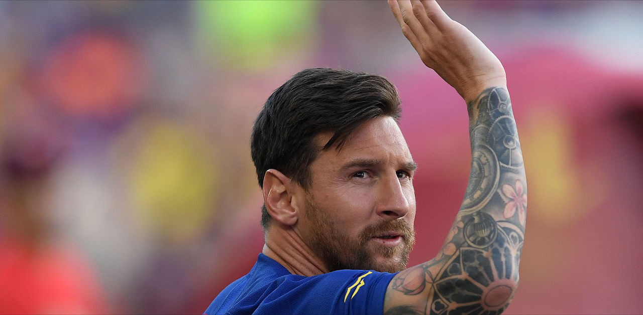 Barcelona striker Lionel Messi. Credit: AFP Photo