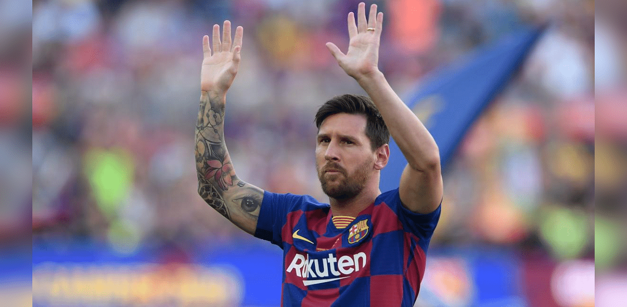 Messi's priority has always been to be part of a "winning project" at Camp Nou, and newly-appointed sporting director Ramon Planes on Wednesday hailed the Argentinian a "winner" the Catalan club was working hard to keep. Credit: AFP Photo