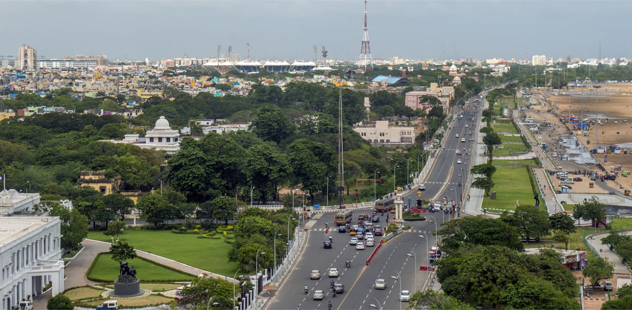 A general view of Chennai. Credit: iStock