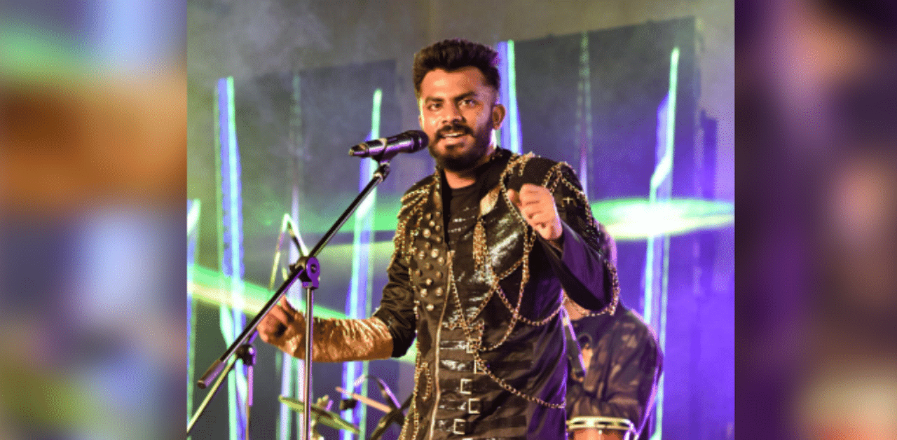 Rapper-music composer Chandan Shetty.