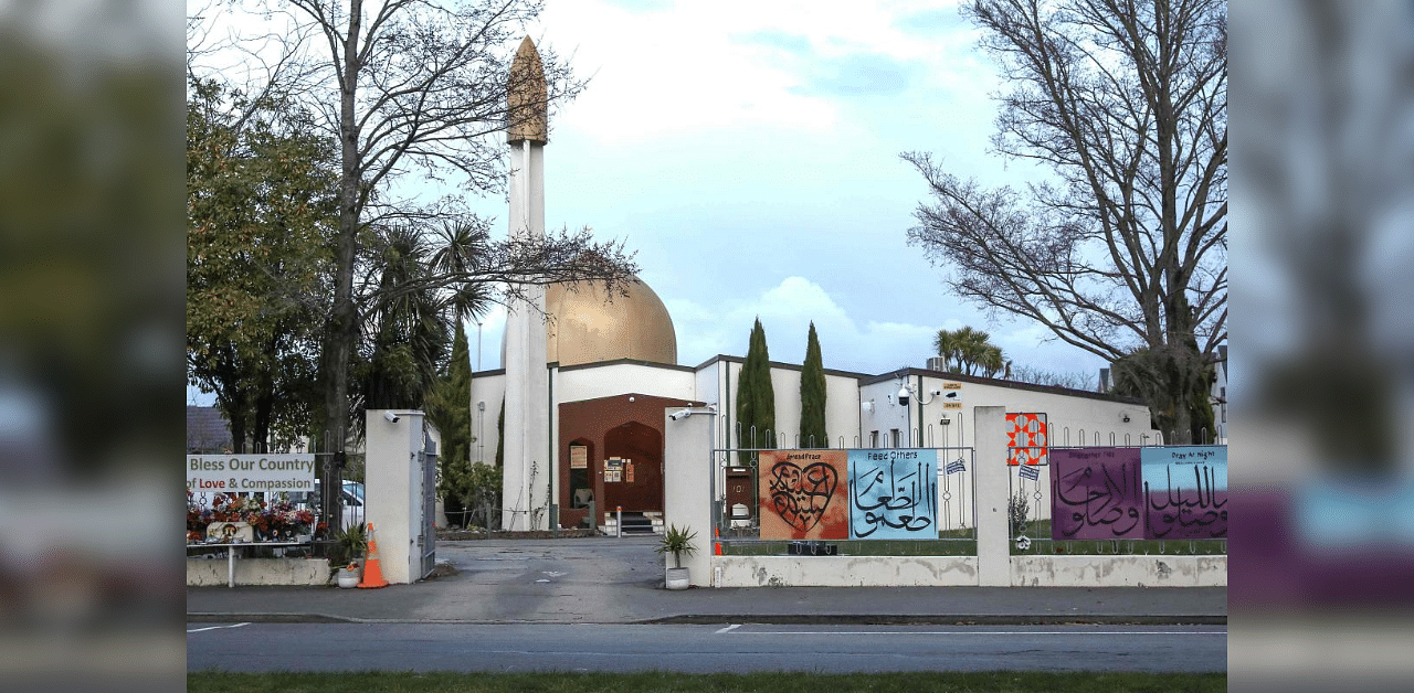 A general view of the Al-Noor Mosque. Credit: AFP