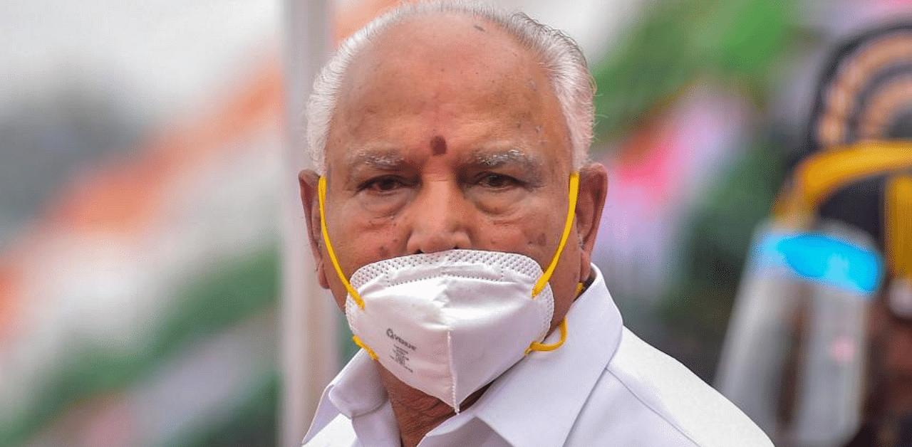 Karnataka CM B S Yediyurappa. Credit: PTI Photo