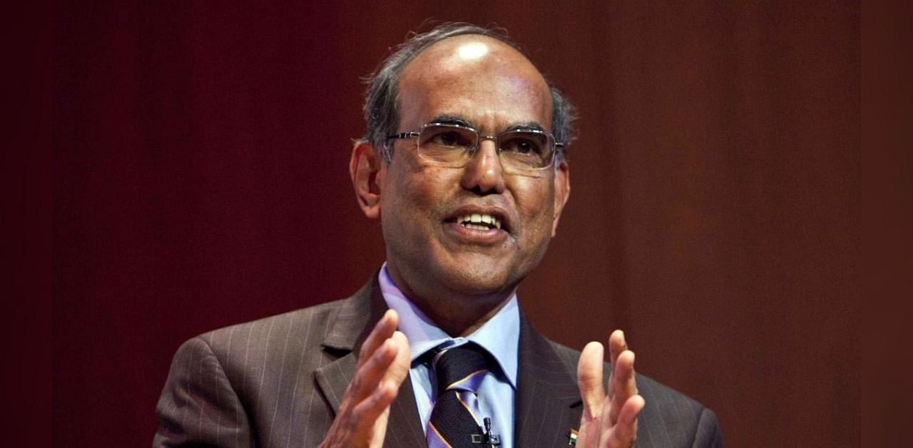 Former Reserve Bank Governor D Subbarao. Credit: Reuters Photo