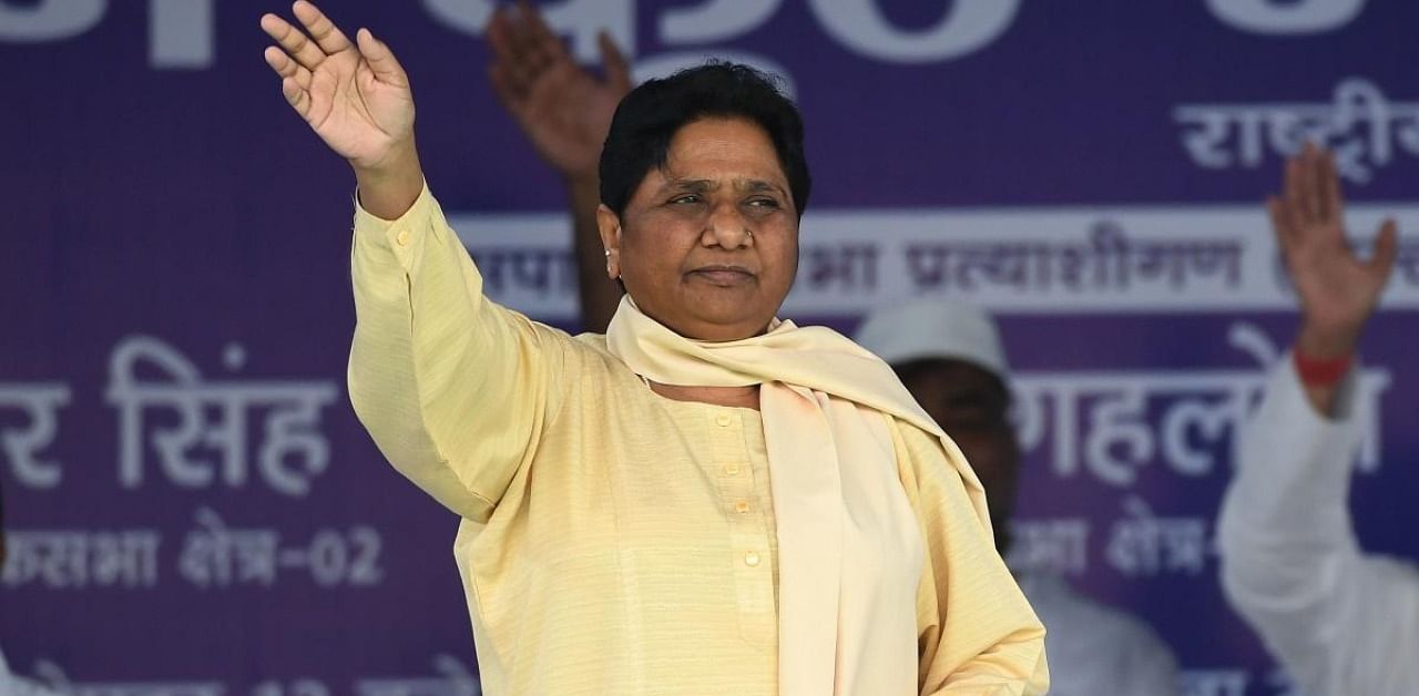 The list was finalised by was finalised by party president and former Uttar Pradesh Chief Minister Mayawati. Credits: AFP