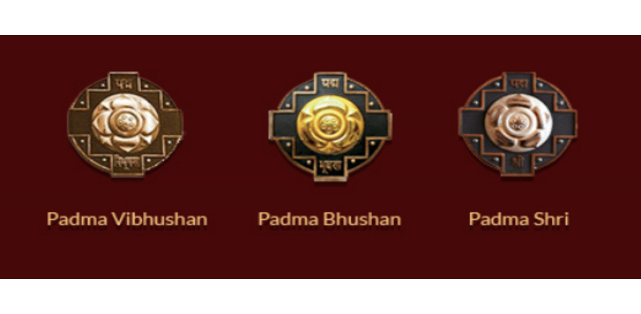 The Padma awards, namely, Padma Vibhushan, Padma Bhushan and Padma Shri, are amongst the highest civilian awards of the country. Credit: PIB Website Screengrab