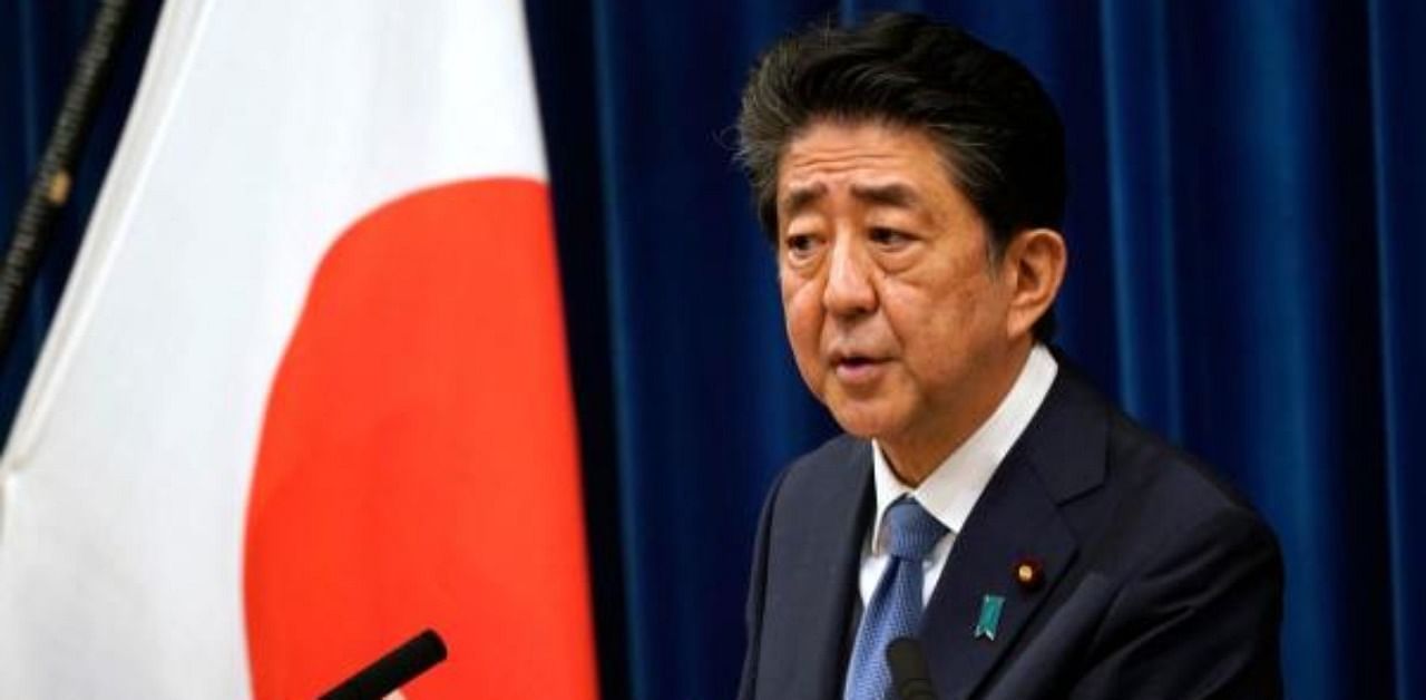 Japanese Prime Minister Shinzo Abe. Credit: AFP