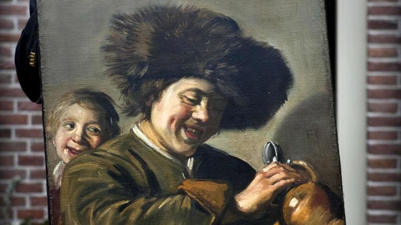 In 2011 — as well as in 1988 — “Two Laughing Boys” was stolen along with a painting by Jacob van Ruisdael, a 17th-century Dutch master. Credit: AFP