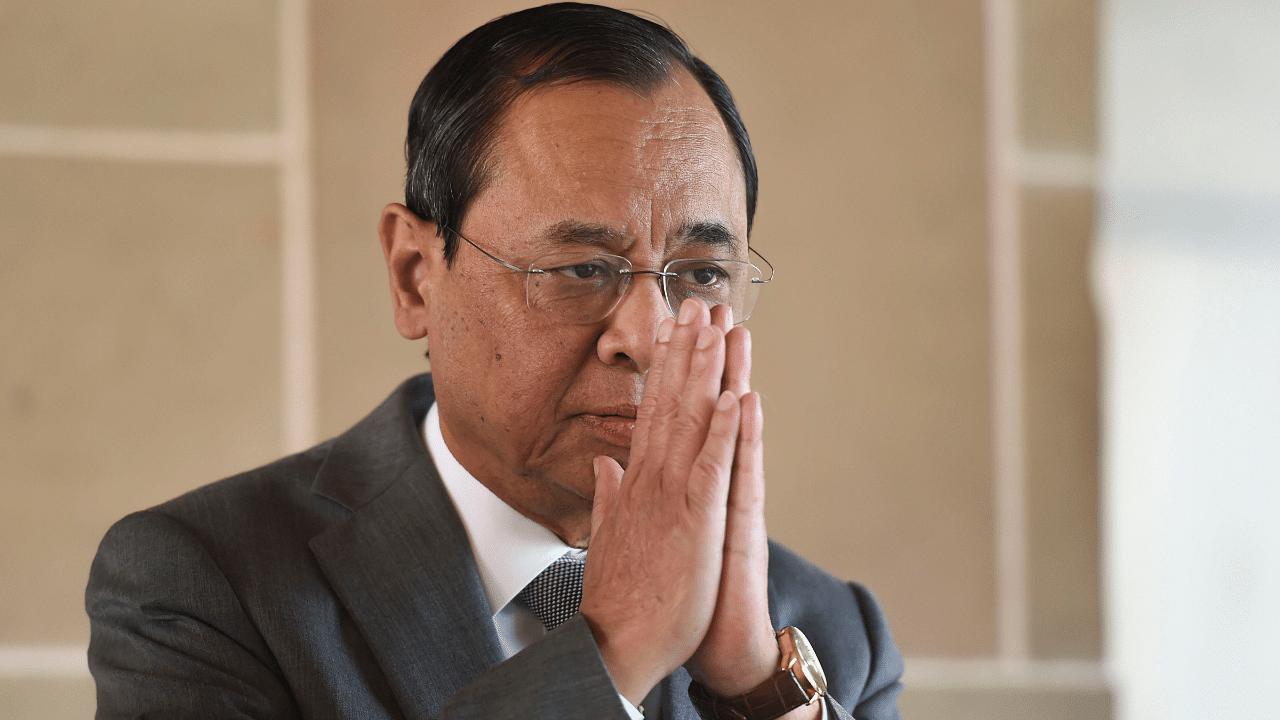 Former Chief Justice of India Justice Ranjan Gogoi. Credits: PTI Photo