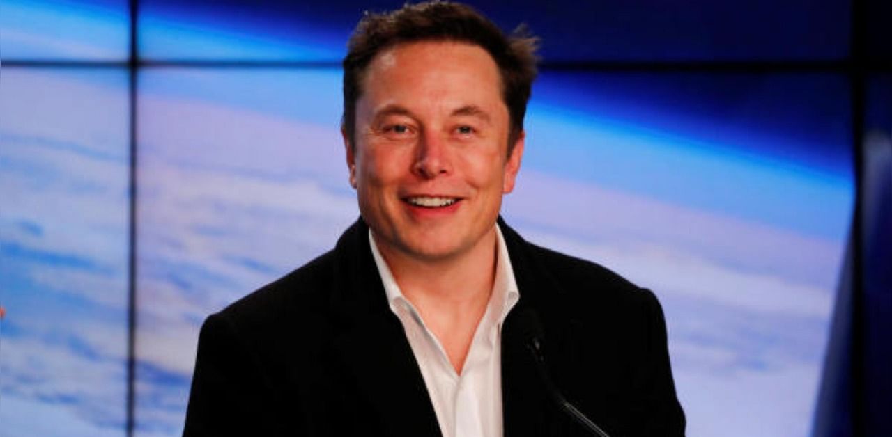 Tesla Inc and SpaceX's Elon Musk speaks at a conference. Credit: Reuters Photo
