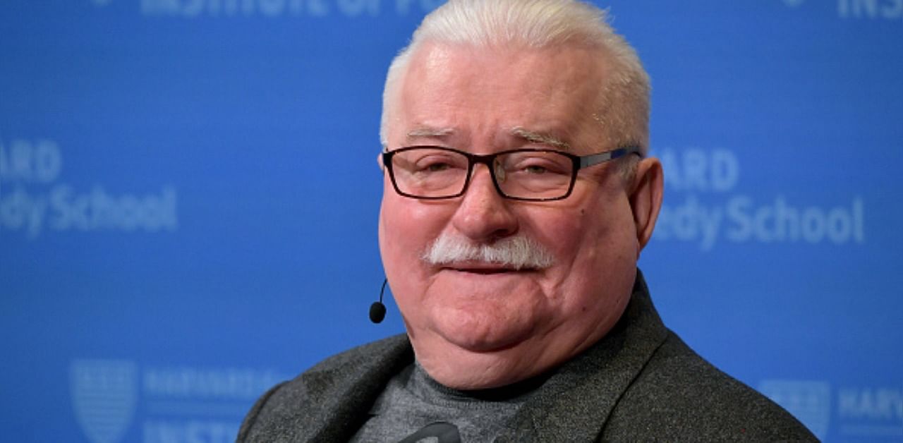Former President of the Republic of Poland Lech Walesa. Credit: Getty Images