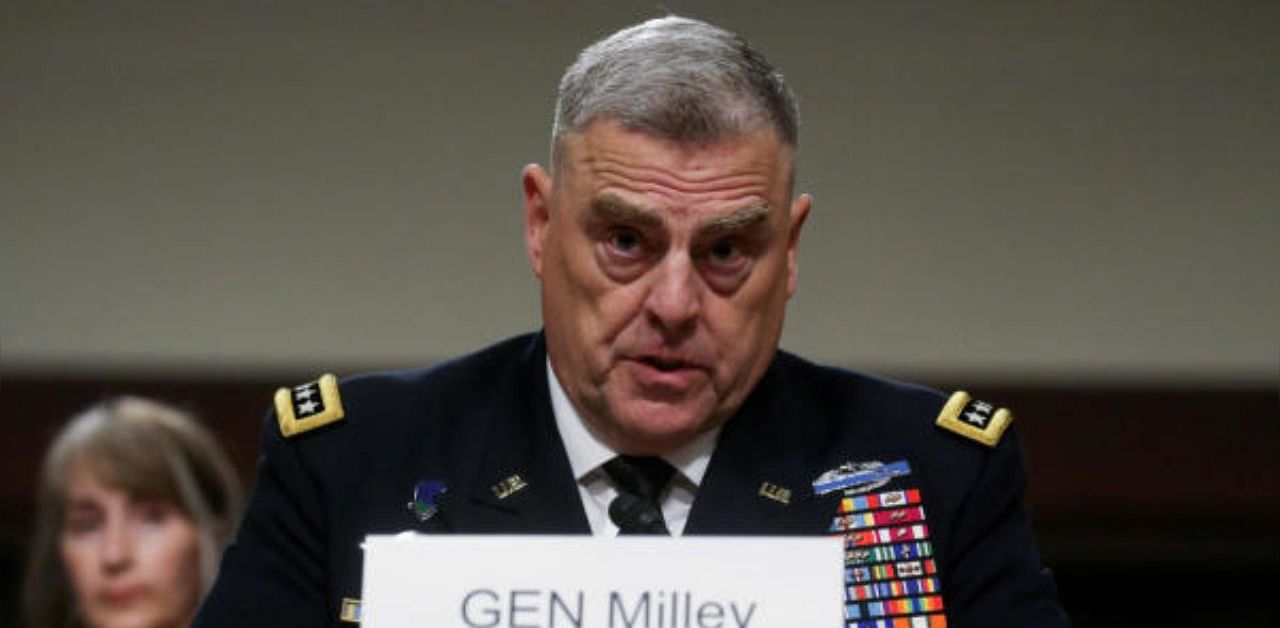 US Army Gen. Mark Milley. Credit: Reuters