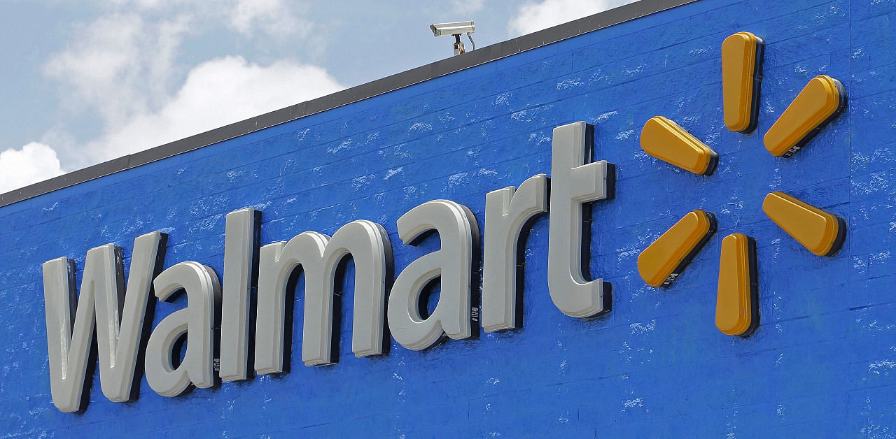 Walmart logo. Credit: AP Photo