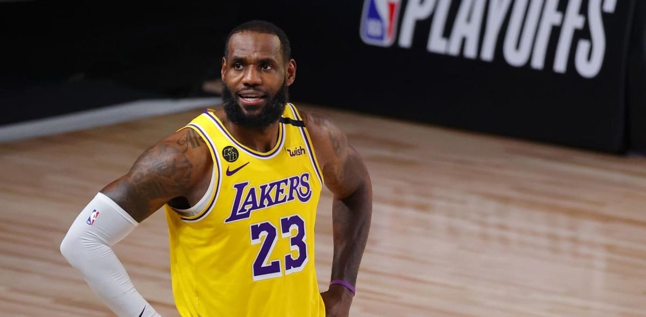 LeBron James described 2020 as the worst year of his life on Saturday, with the Los Angeles Lakers superstar losing two of his black heroes just seven months apart. Credits: AFP