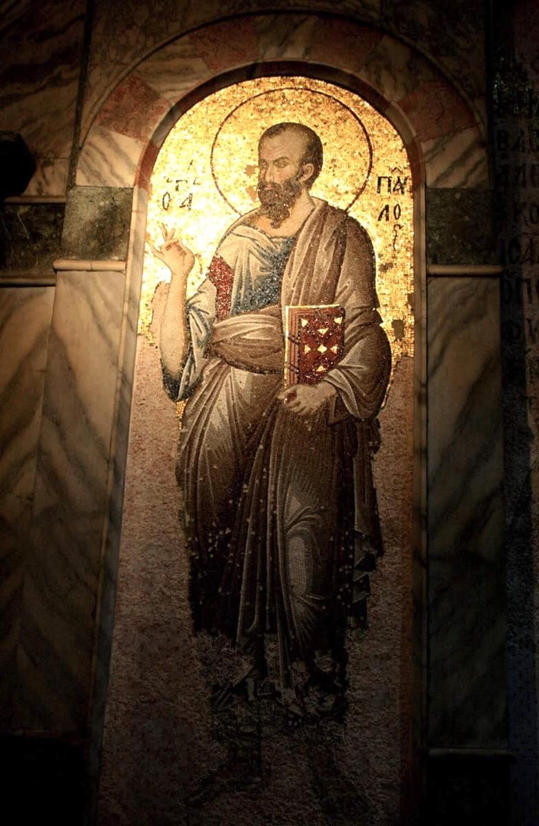 Chora Church mosaic. PHOTO BY AUTHOR