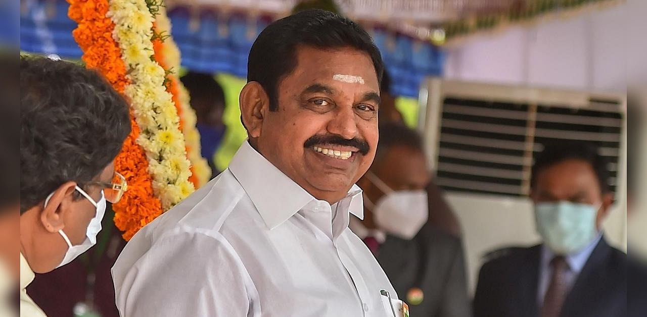 Tamil Nadu Chief Minister K Palaniswami. Credit: PTI Photo