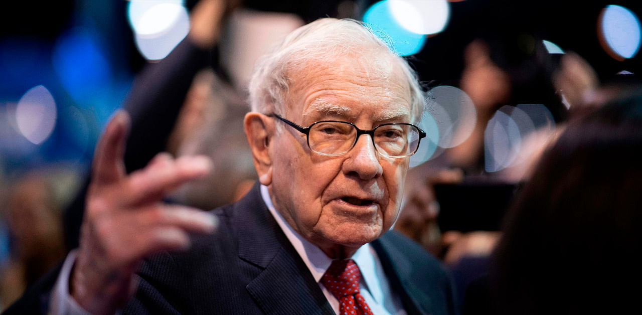 US billionaire Warren Buffet. Credit: AFP Photo