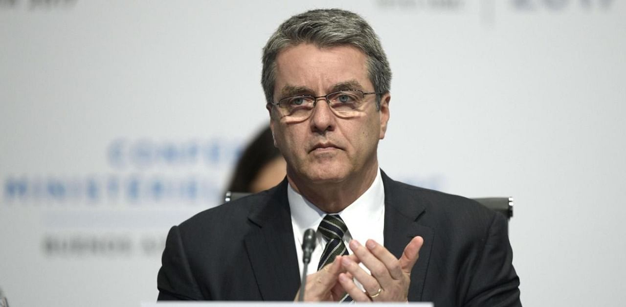 As Roberto Azevedo leaves the World Trade Organization Monday, the institution faces multiple crises without a captain -- a situation experts warn could drag on for months. Credits: AFP
