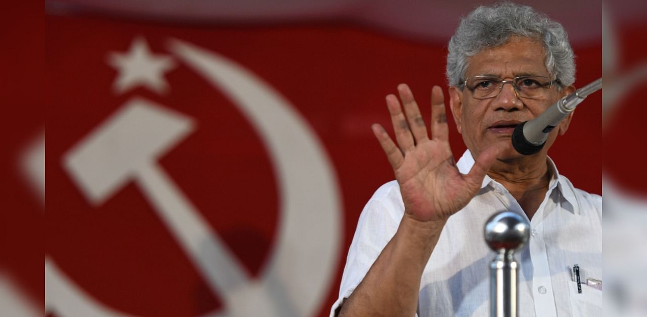 The CPI(M) leader said the Personal Data Protection Bill 2019, which was introduced after considerable discussion, is pending in Parliament. Credit: AFP File Photo