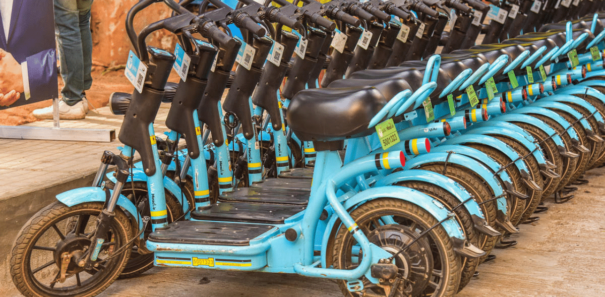 Yulu bike outlet share price