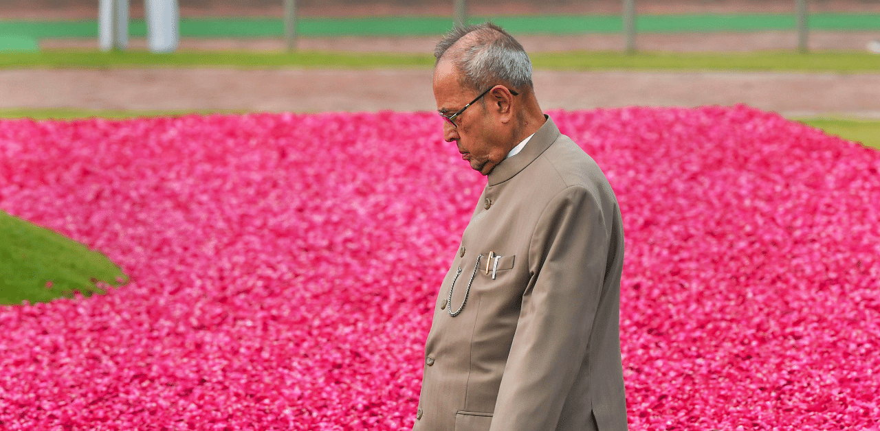 Former President Pranab Mukherjee. Credit: PTI Photo