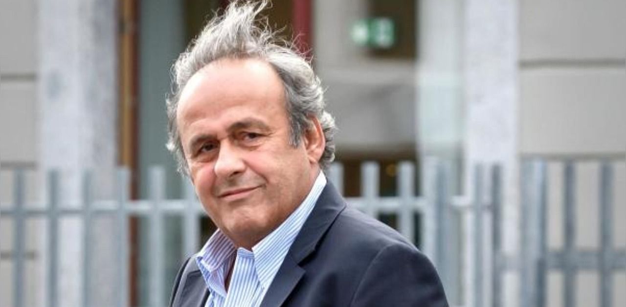 Former head of European football's governing body UEFA, Michel Platini arrives at the building of the Office of the Attorney General of Switzerland to a hearing summoned by Swiss prosecutor Thomas Hildbrand. Credit: AFP Photo