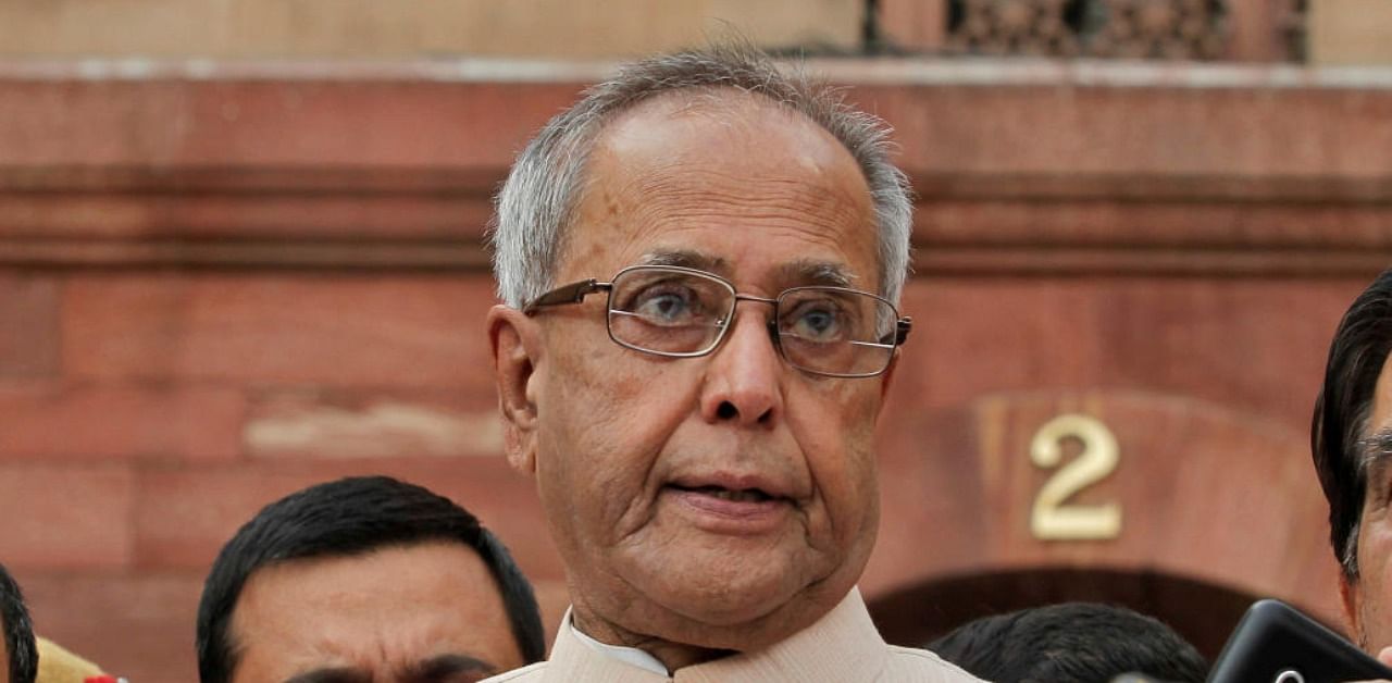 Pranab Mukherjee file photo (Reuters)