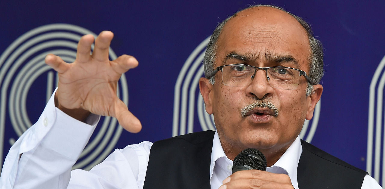 Lawyer Prashant Bhushan. Credit: PTI File Photo