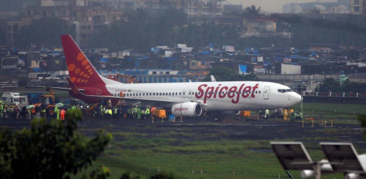 Spicejet aircraft. Credit: Reuters