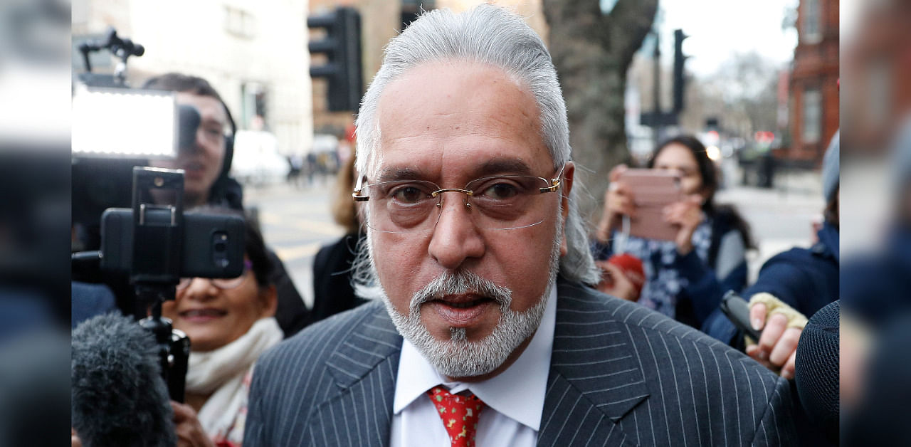Vijay Mallya, who evaded law enforcement authorities here and stayed at the United Kingdom, has suffered setbacks after the court over there allowed for his extradition. Credit: Reuters File Photo
