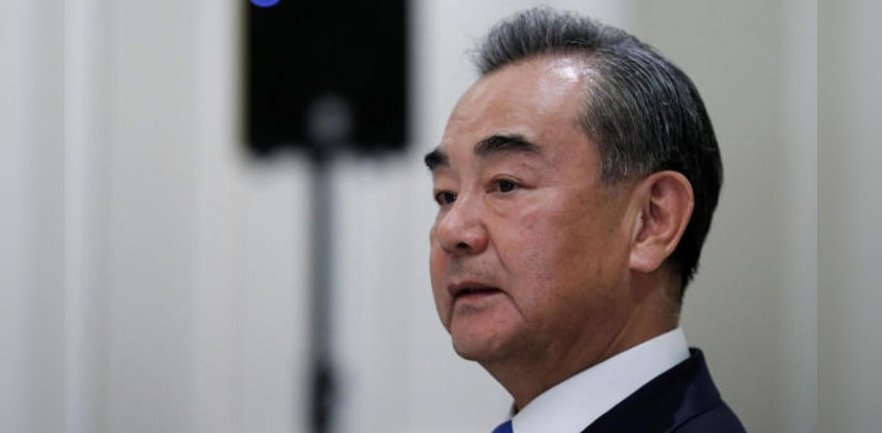 China's foreign minister Wang Yi. Credit: Reuters