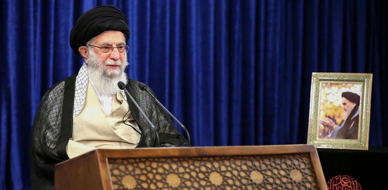  Iran's supreme leader Ayatollah Ali Khamenei. Credits: AFP