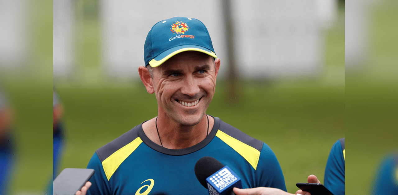 Australia coach Justin Langer. Credit: Reuters