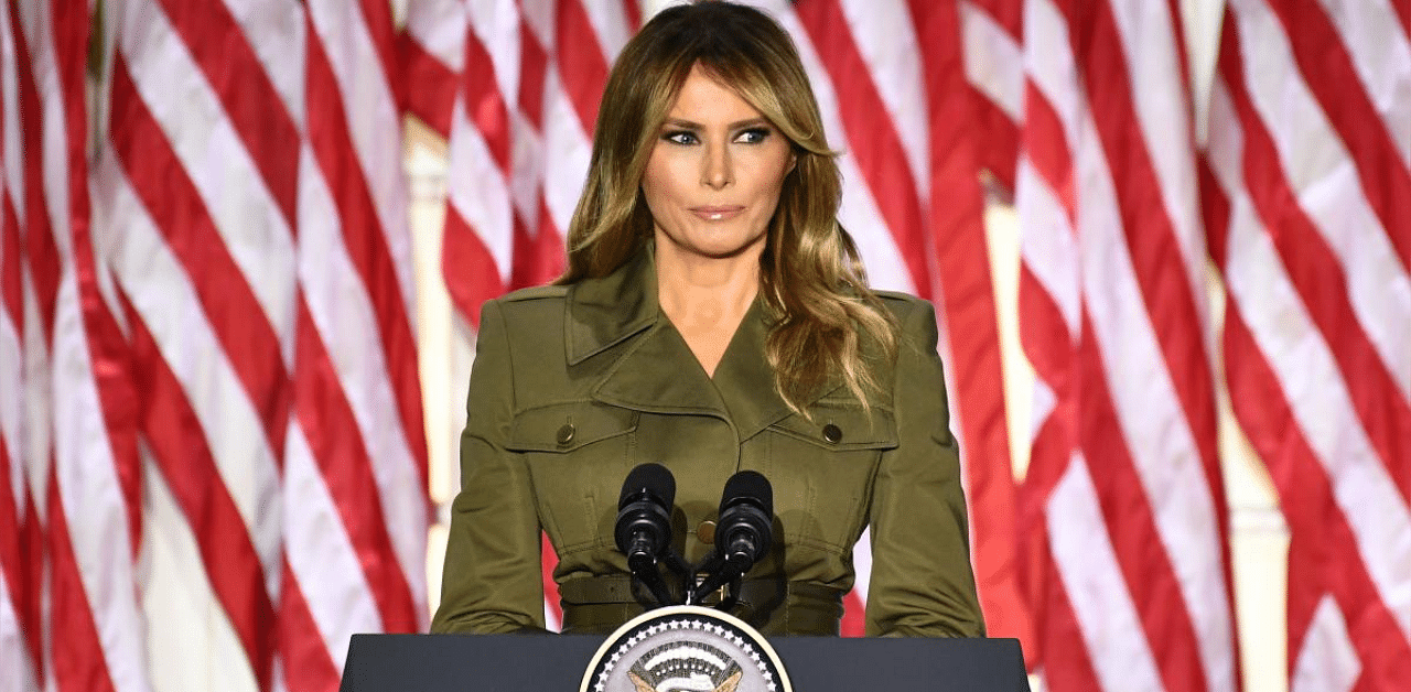 As the First Lady, Melania Trump is not a government employee and is not automatically covered by the same laws that would govern communications by a Cabinet secretary. Credit: AFP