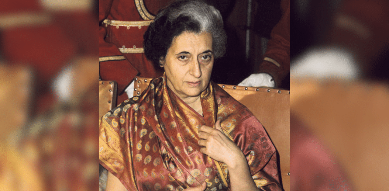Indira Gandhi. Credit: DH File Photo