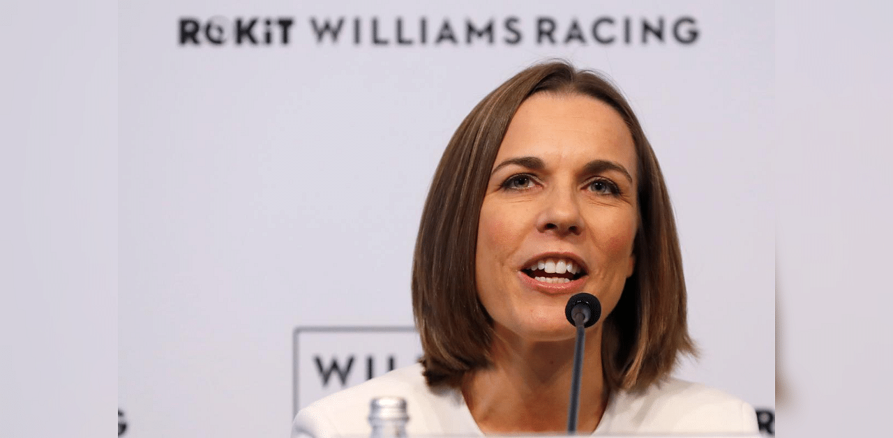  Deputy Principal of Williams racing Formula One team Claire Williams. Credit: AFP