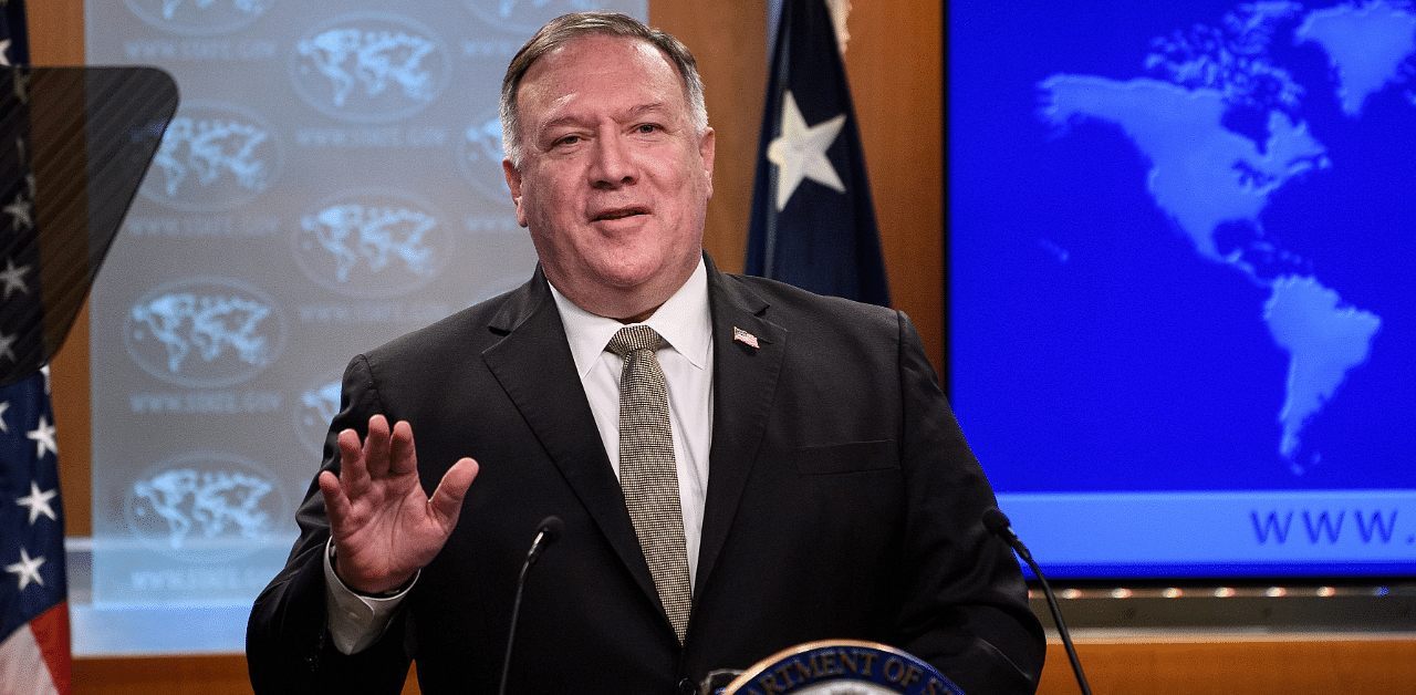 US Secretary of State Mike Pompeo. Reuters Photo
