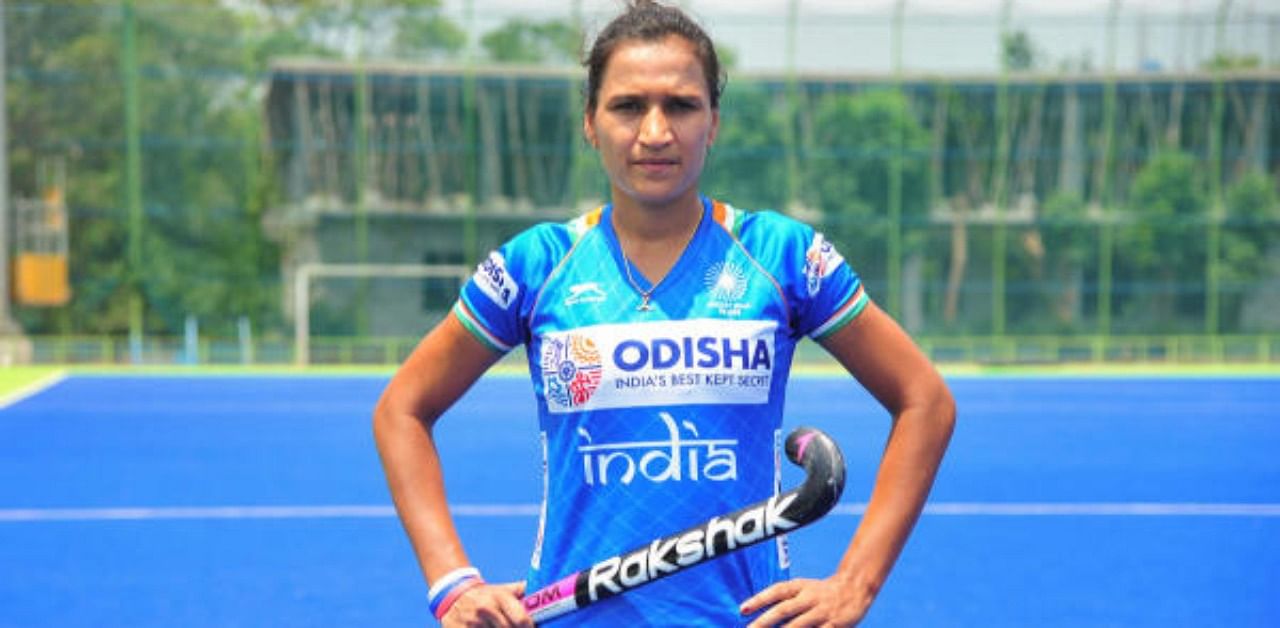 Indian women hockey team captain Rani Rampal. Credit: PTI Photo