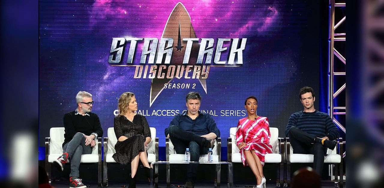 The cast of Star Trek. Credit: Getty images