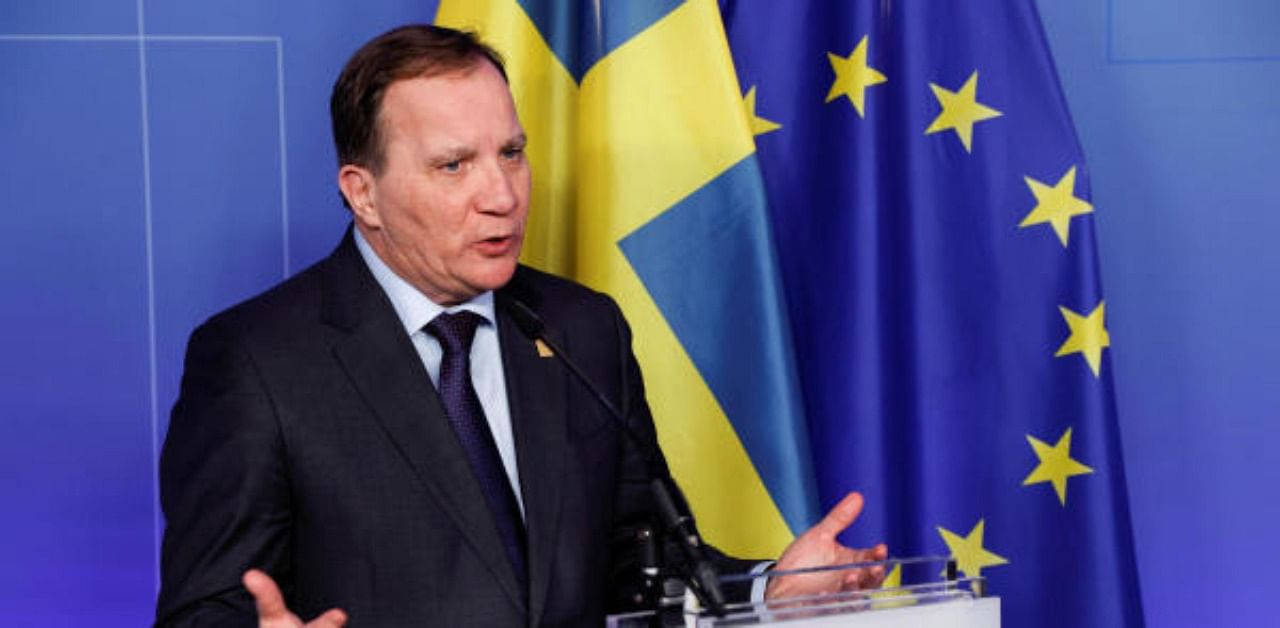 Sweden's Prime Minister Stefan Lofven. Credit: Reuters