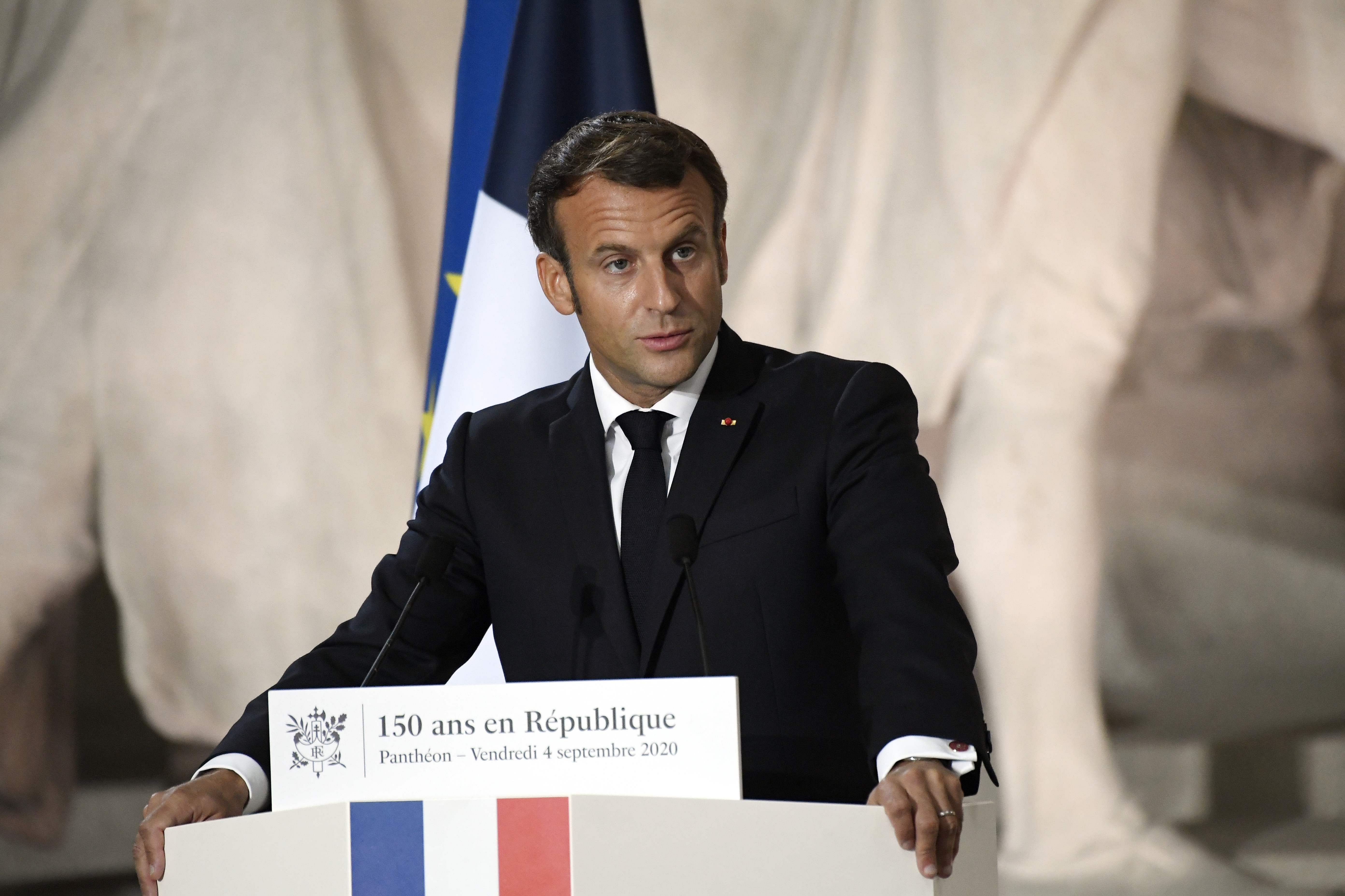 French President Emmanuel Macron. Credits: AFP Photo