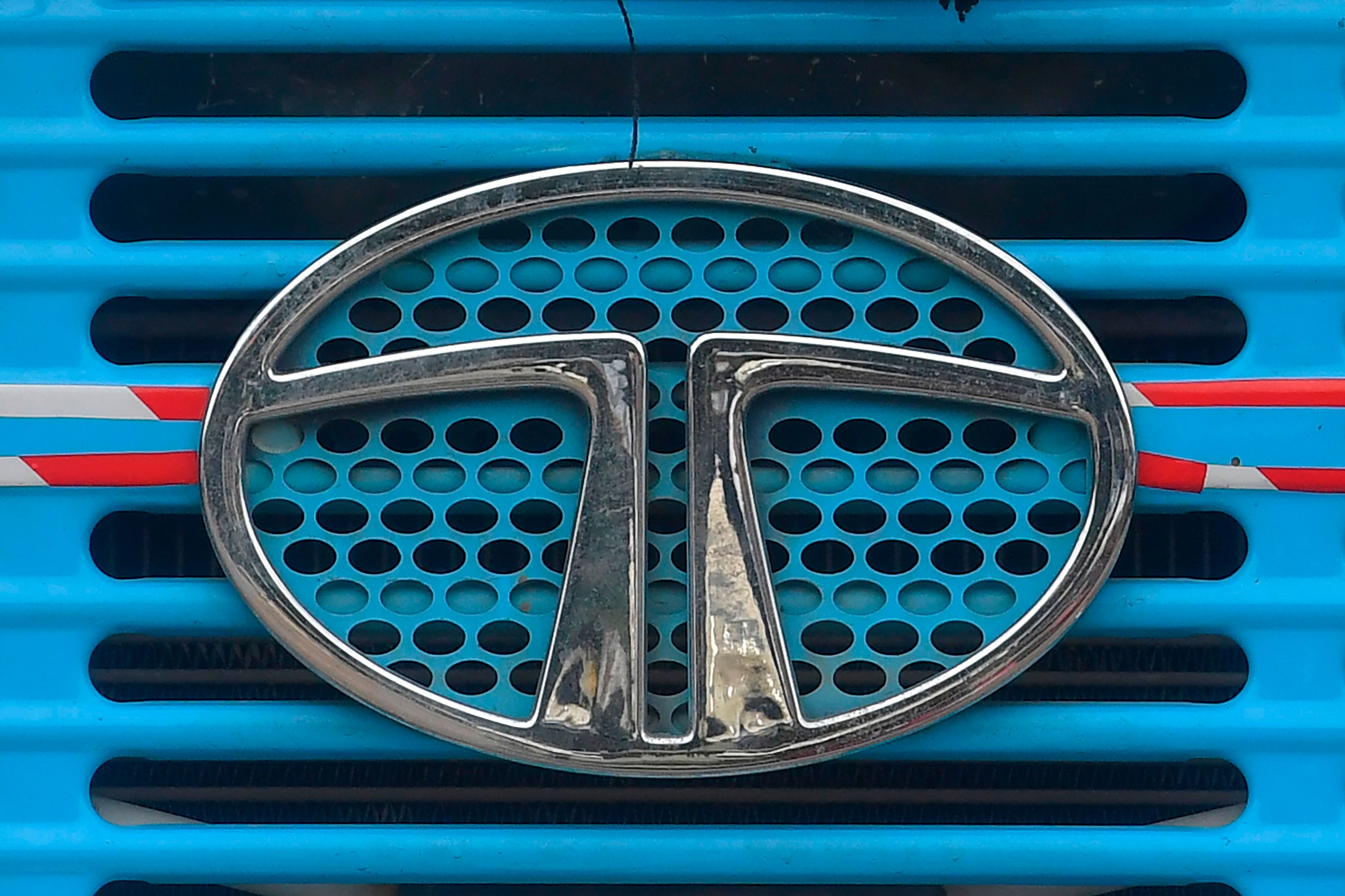 The Tata Motors logo. Credits: AFP Photo