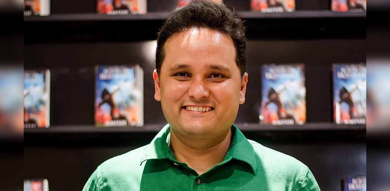 Amish Tripathi is an author, columnist and diplomat. Credit: DH Photo