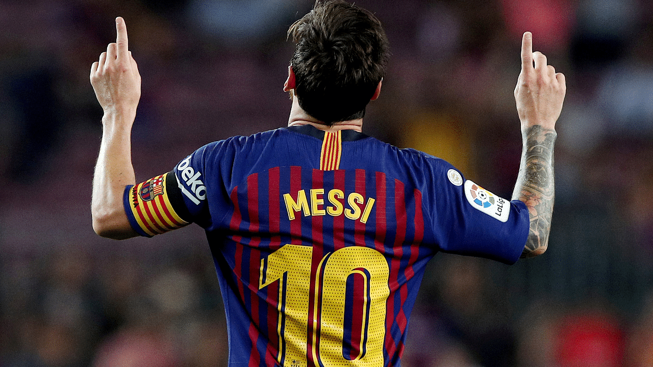 Barcelona's Lionel Messi. Credits: Reuters Photo