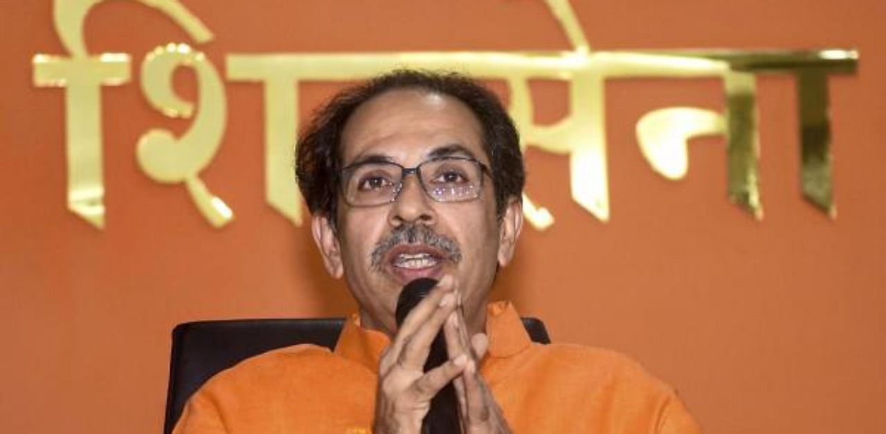 Shiv Sena chief Uddhav Thackeray. Credit: PTI