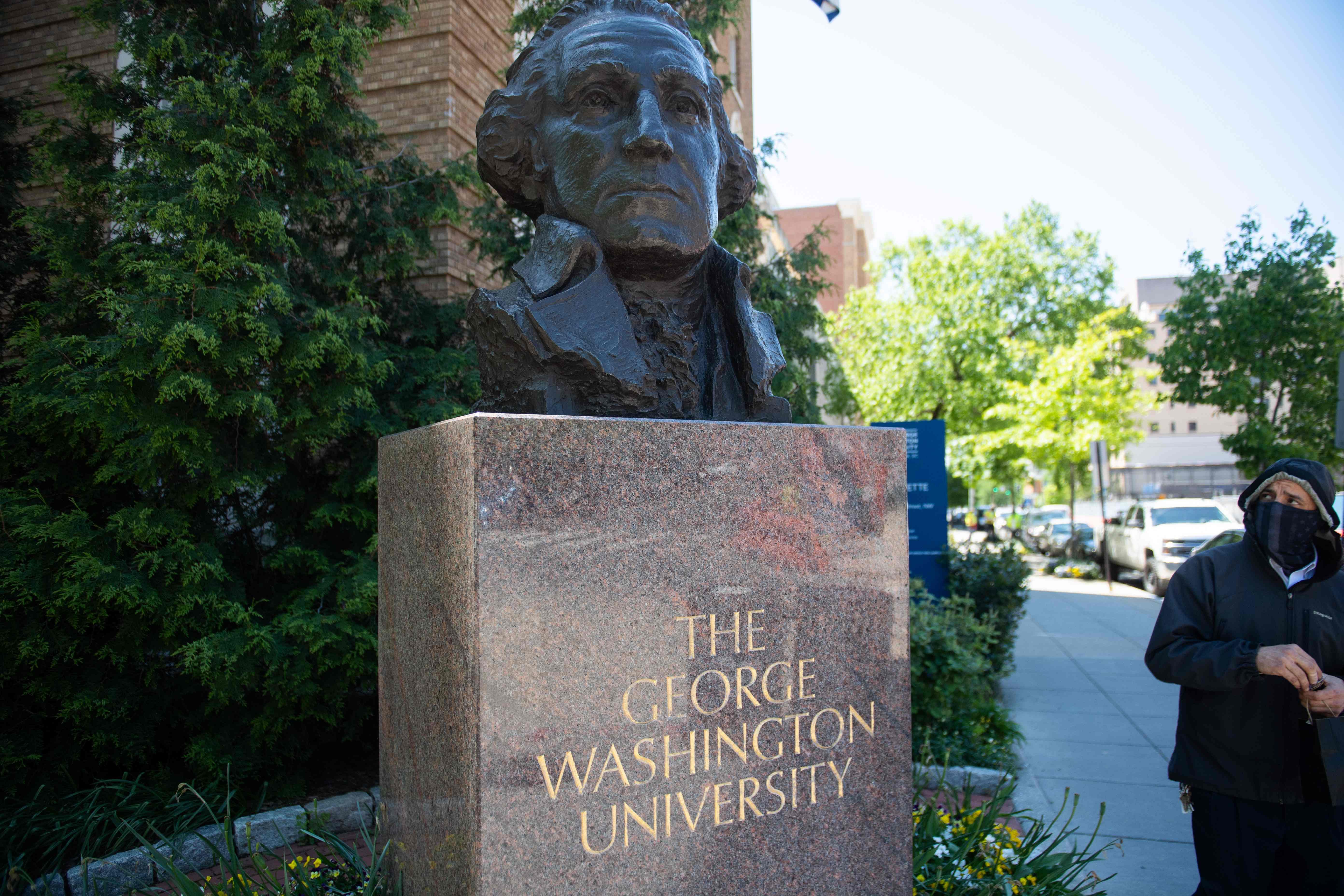 The campus of George Washington University. Credit: AFP File Photo