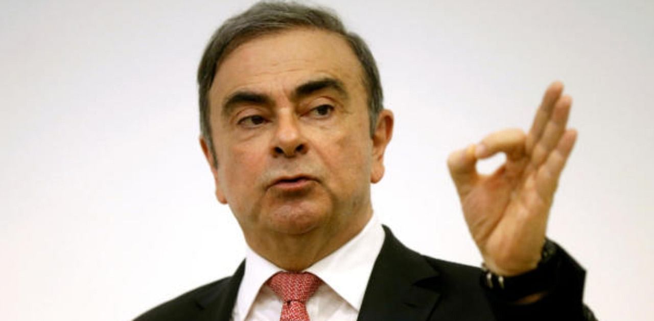 Former Nissan chairman Carlos Ghosn. Credit: Reuters Photo
