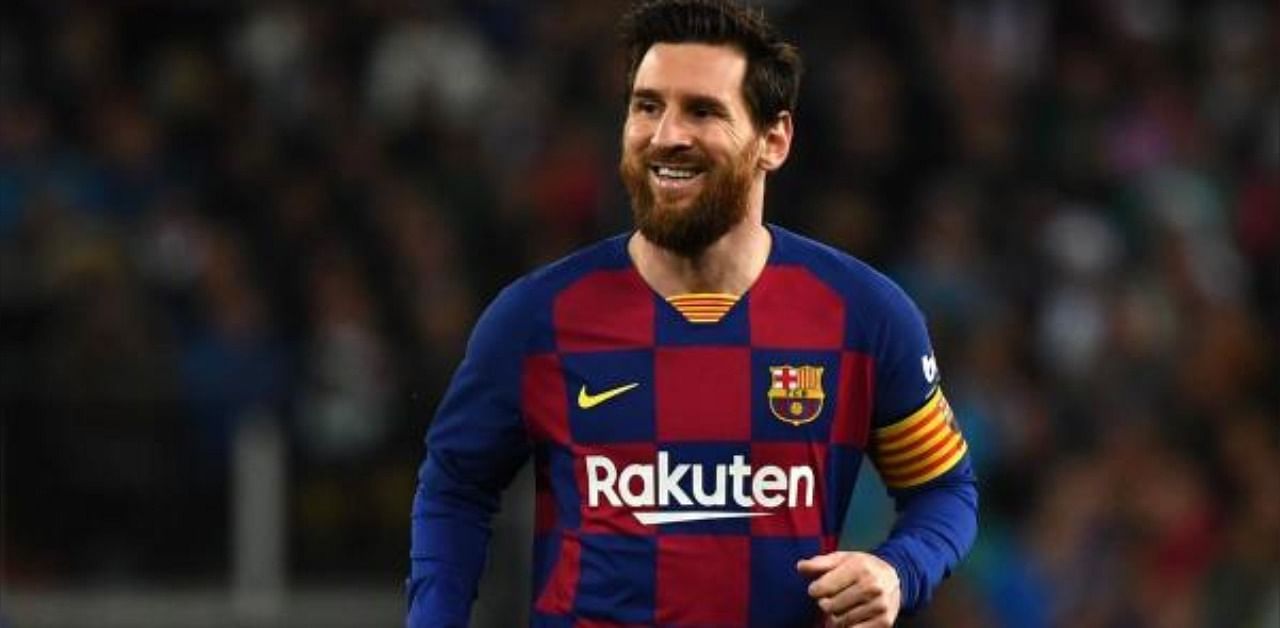 Barcelona's Argentine forward Lionel Messi. Credit: AFP Photo