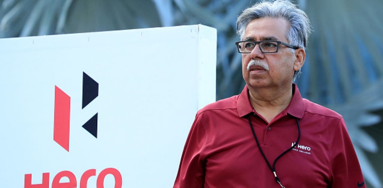 Hero MotoCorp CMD and CEO Pawan Munjal. Credit: Getty Images