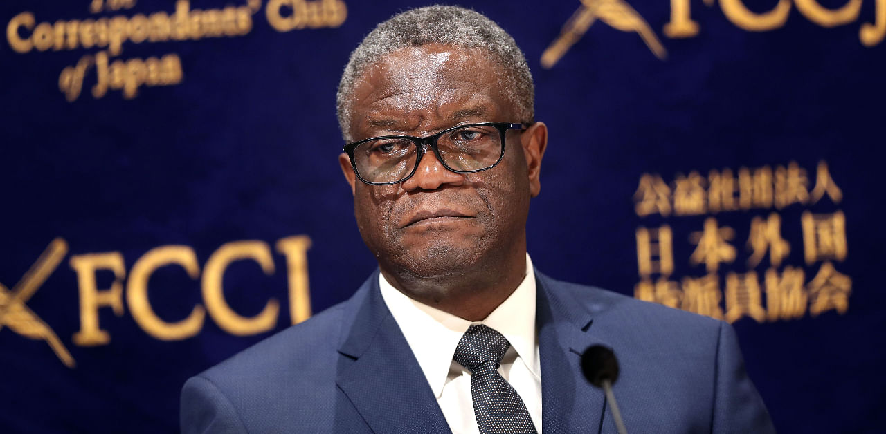 Nobel peace laureate Denis Mukwege. Credit: AFP File Photo